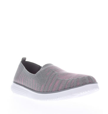 travel fit slipon grey pink