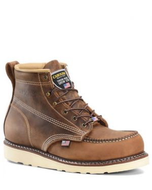 Carolina AMP USA 6″ Steel Toe Work Boot